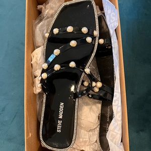 Steve Madden bling sandals